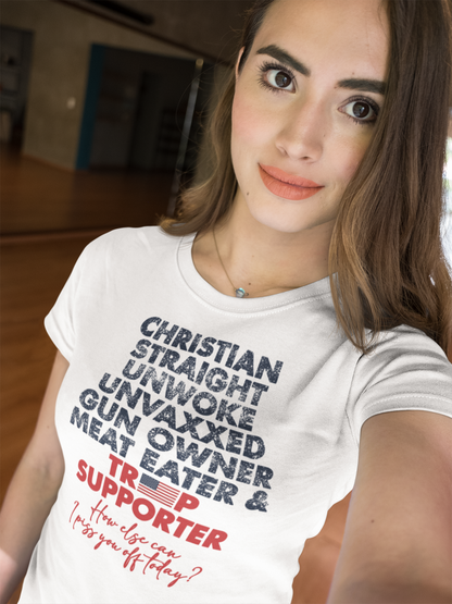 Christian, Straight, Unwoke, Unvaxxed, Gun Owner & Meat Eater